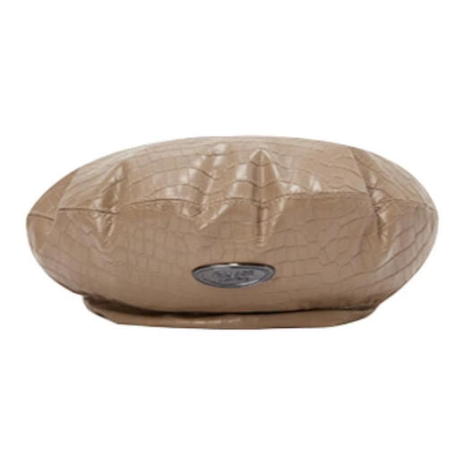 NEW ERA Logo White - Beret Unisex Couple Style Brown Default S -M