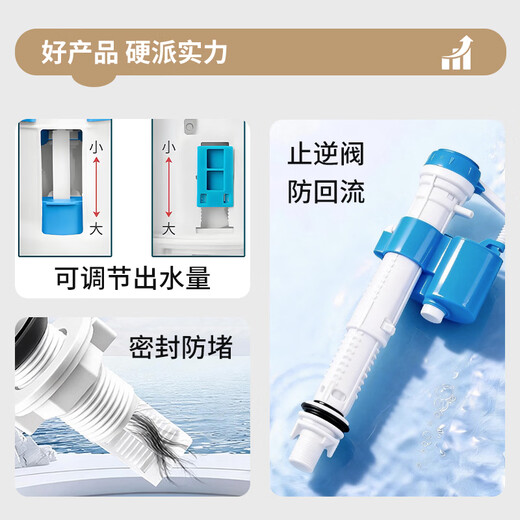 Jingmi Select Toilet Inlet Valve Universal Water Valve Toilet Squat Toilet Flush Tank Accessories Float Valve