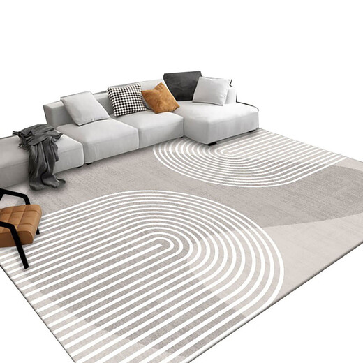 Fantasy carpet living room modern light luxury coffee table rug Nordic sofa home bedside rug floor mat plain pattern 11 140x200 cm