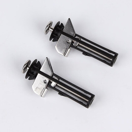 Beijing Times New Locking Toilet Seat Installation Screws Universal Toilet Connecting Bolts Ceramic Bathroom Fixing Accessories M5 New Locking Basic Model (Pair of 2)