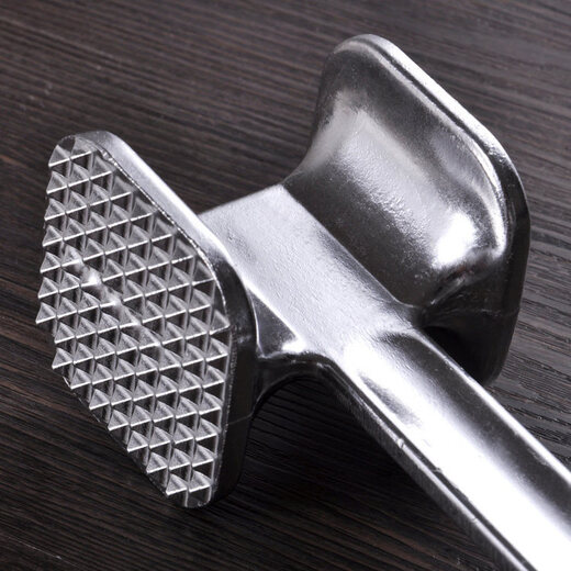 Woxuan meat hammer steak hammer steak tool steak hammer minced meat hammer large steak hammer meat floss hammer meat tool meat hammer round head small hammer