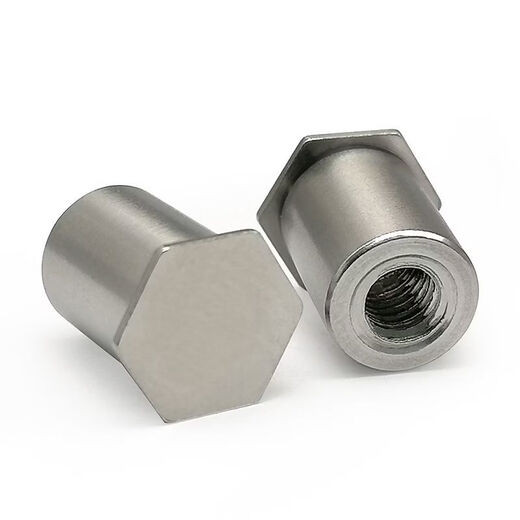 CLCEY stainless steel blind hole pressure riveting stud pressure riveting nut column pressure plate stud rivet column BSOSM2M25M5M6M8 BSOS-M6-201000 bottom holes 8 points 8