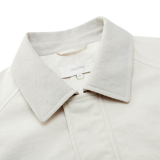 Jiumuwang Shopping Mall Same Style Lucky Series Cotton Jacket Men's 26 Spring New New Year Lapel Jacket Top Fashion Version + Fresh White + DJ2612529 L 175/96A(50)