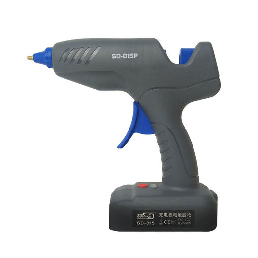 Jieyunmao hot melt glue household high-power manual hot melt glue wireless lithium battery glue SD81560W charging glue SD-815 hot melt glue wireless lithium battery model 60W gray