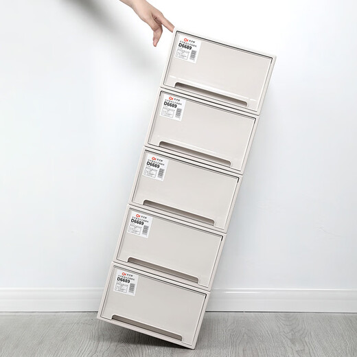 Yusenyi thickened shoe box storage box solid color drawer-type dust-proof shoe plastic shoe box shoe cabinet simple shoe rack without assembly 6 pieces (can be stacked) shopkeeper recommended 24.5x30.6x13.1cm