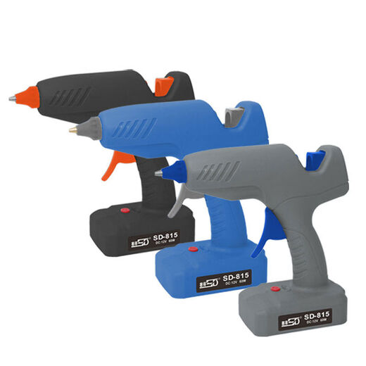 Jieyunmao hot melt glue household high-power manual hot melt glue wireless lithium battery glue SD81560W charging glue SD-815 hot melt glue wireless lithium battery model 60W gray