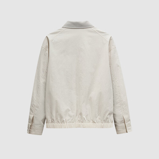 Jiumuwang Shopping Mall Same Style Lucky Series Cotton Jacket Men's 26 Spring New New Year Lapel Jacket Top Fashion Version + Fresh White + DJ2612529 L 175/96A(50)