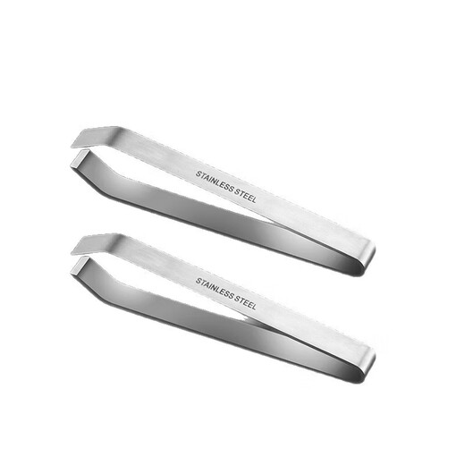 Shantou Lincun Chicken and Duck Feathering Artifact Household Kitchen Tools Garlic Peeling Tweezers Plucking Pig Hair Stainless Steel Hair Removal Pliers Household Sharp Knife 3 Pack