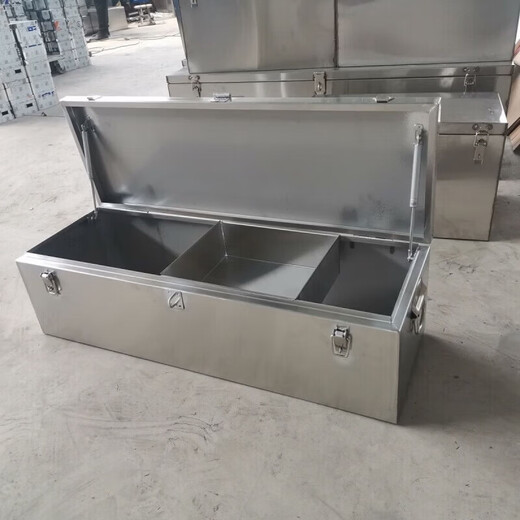 Hejiangong stainless steel tool box tool cabinet tool cart storage box truck special stainless steel thickening extra thick waterproof customization length 100 width 40 height 40 stainless steel 1.5 thick