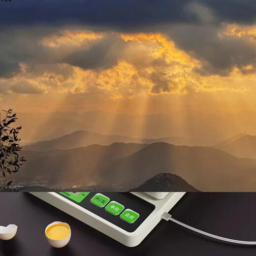 Yusenyi's new accurate weighing kitchen electronic scale food commercial roaster weighs high-precision small grams and grams (high-end waterproof black film) battery model 3kg0.1g free shipping insurance high precision 0.1g