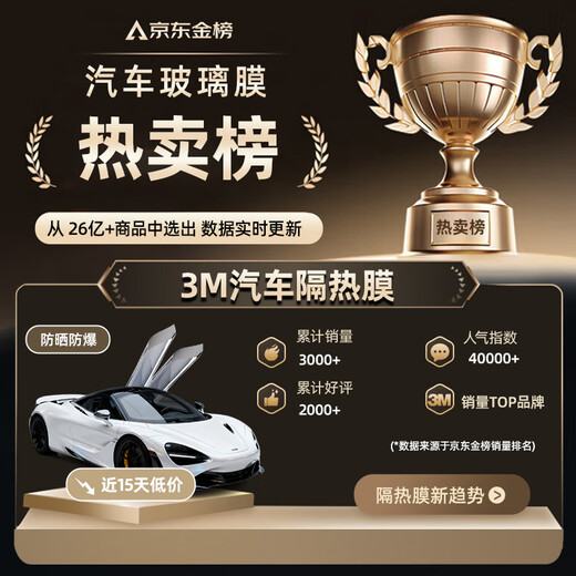 3M car film, original imported genuine ceramic film, window glass insulation film, explosion-proof, sun-proof and UV-proof solar film, OCC bright light color full car film