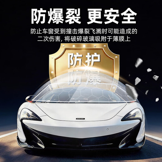3M car film, original imported genuine ceramic film, window glass insulation film, explosion-proof, sun-proof and UV-proof solar film, OCC bright light color full car film