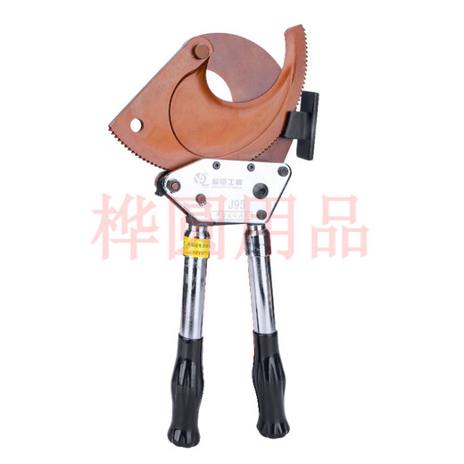 Qiaobolai ratchet wire cutter, wire pliers J40/52/95/10 high-voltage armored cable, cable scissors, electrical steel stranded wire, short handle J-40A to cut 300 square meters of copper-aluminum core cable