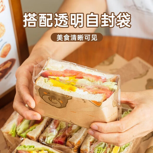 Shantou Lincun sandwich wrapping paper oil-absorbing hamburger paper coated paper air fryer household baking oil paper 38 anti-fog baking paper double layer (pink girl 50 sheets)