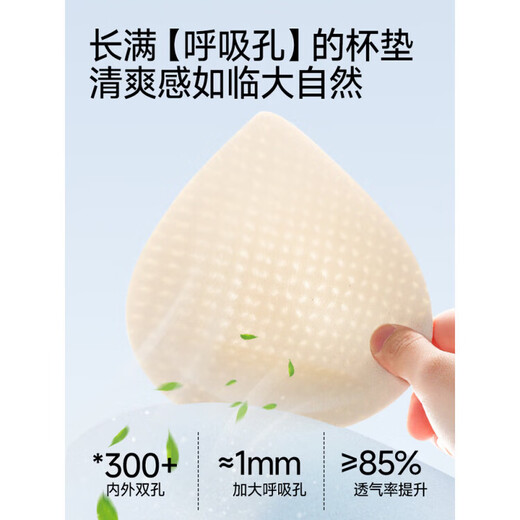 内衣女小胸聚拢无肩带抹胸冰丝凉感防滑不掉上托透气文胸 S 适用32/70AB