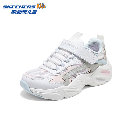 Skechers girls Velcro dad sneakers spring and summer new non-slip breathable and comfortable children's shoes 319093L
