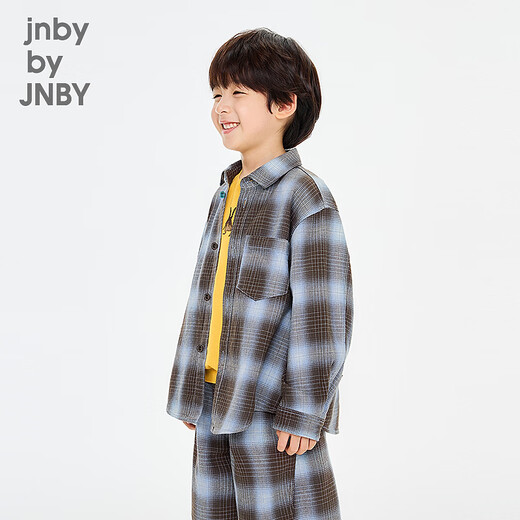 Jnby by JNBY New Jiangnan Buyi Children's Shirt 26 Spring Boys 1Q2212810 496/Blue Coffee Series 110cm