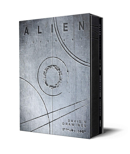 异形2契约：原画手稿英文原版Alien Covenant: Davids Drawing影视设定