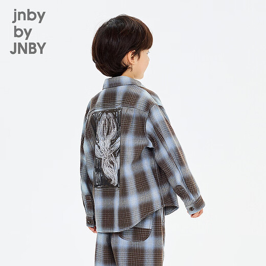 Jnby by JNBY New Jiangnan Buyi Children's Shirt 26 Spring Boys 1Q2212810 496/Blue Coffee Series 110cm