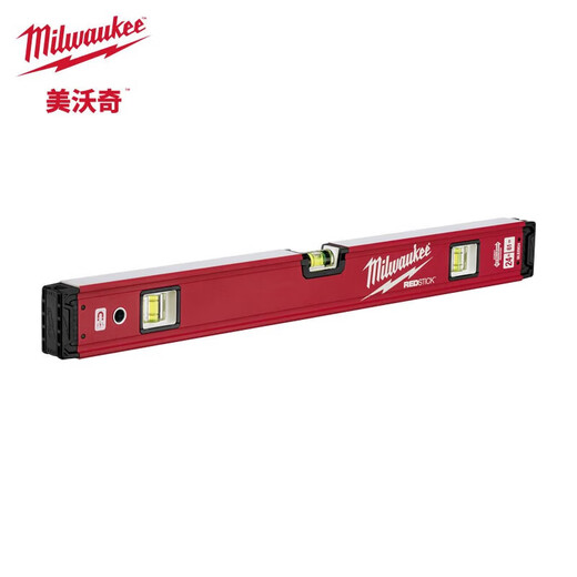 Meiwaqi REDSTICK bone-shaped reinforced anti-fall level magnetic high-precision water balance instrument 60cm magnetic suction