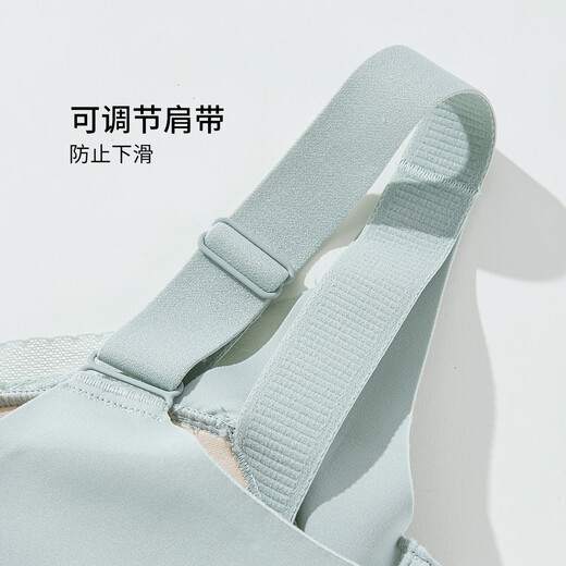 ALDOLA underwear women's small breast push-up sexy bra Modal lining upper support breast breathable bra light green 70B