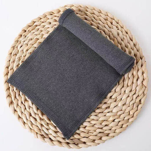 Fat Donglai's same style down jacket collar protective cover all-inclusive cotton knitted fake collar protective collar wrapped threaded collar coat black knitted collar