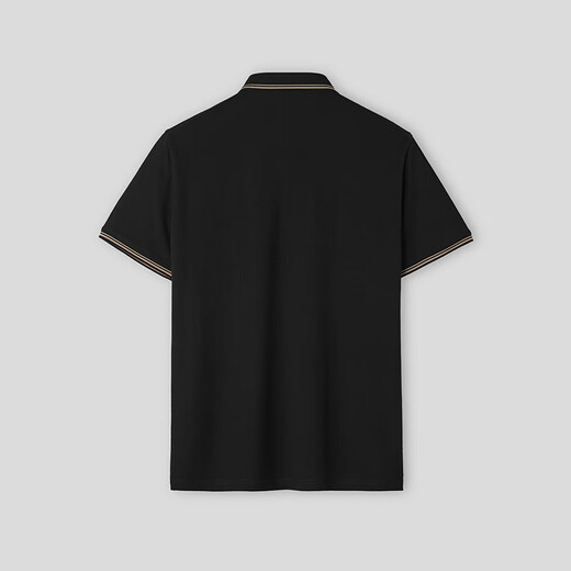 Heilan House (HLA) short-sleeved POLO shirt for men 26 New Year of the Horse New Year series cool short-sleeved men's summer black 5D S 165/84A recommended 113~124Jin Jin equals 0.5 kg