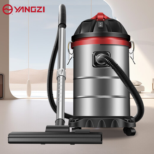 Yangzi vacuum cleaner household 3000W high power 25L industrial large suction beautiful seam land reclamation commercial dry and wet blowing bucket dust collector hotel cleaning office vacuum cleaner CX-2100A