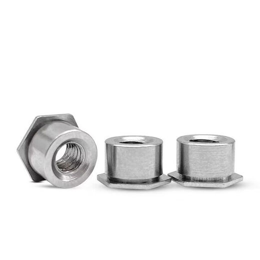 Sailotou 04 through hole pressure riveting stud SOS5MM4 pressure riveting column M2MM4M5M6 through hole stud nut stainless steel M*7 outer diameter minus 4 points 200 pieces
