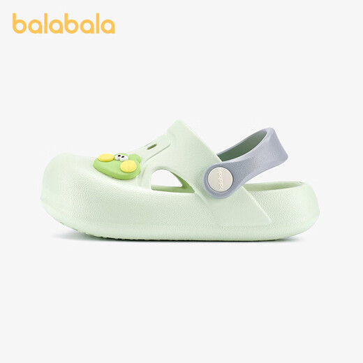 Balabala boys' clogs 2026 summer new girls' slippers soft bottom anti-slip middle and large children's slippers for beach wear