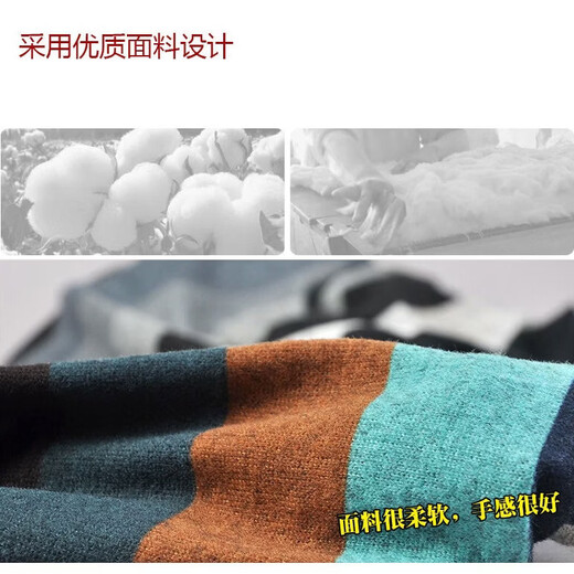 JEEP SPIRIT Jeep scarf for men and women in autumn and winter new riding windproof cervical spine neck sleeve dual-use outdoor warm and cold-proof scarf