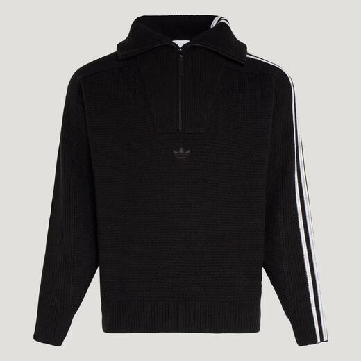 Adidas Clover Men's 2026 Spring New Classic Three Stripes Loose Sports Sweater KS5340 KS5340 S