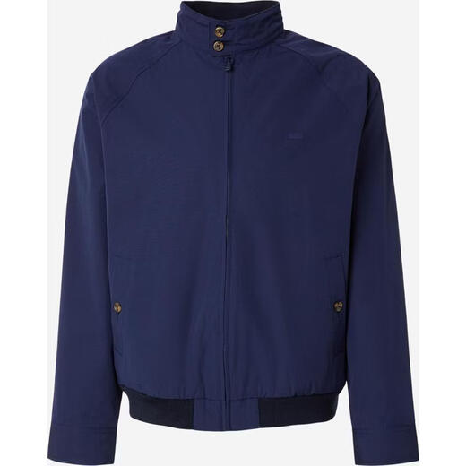 Levi's 26 new men's casual jacket warm windproof wick stand collar spring and autumn daily jacket casual navy one size | M