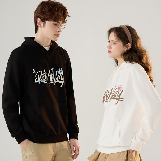 TonLion couple's hooded sweatshirt for men and women 2026 spring new trendy handsome tops with letters trendy brand