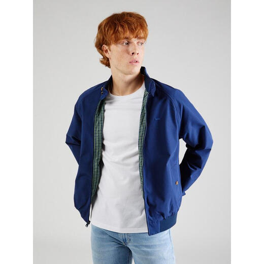 Levi's 26 new men's casual jacket warm windproof wick stand collar spring and autumn daily jacket casual navy one size | M