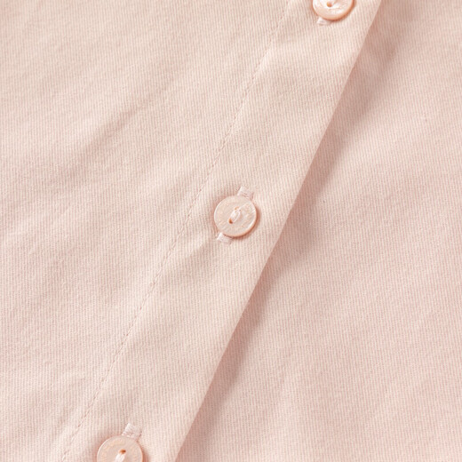 DAVE&BELLA pure cotton girls' shirts 2026 spring new baby girl shirts, stylish children's tops, children's long-sleeved bottoming shirts, pink, in stock, 80 cm (recommended height 73-80cm)