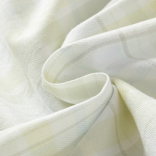 DAVE&BELLA boys plaid shirt 2026 spring new baby boy shirt children's long-sleeved bottoming shirt children's top blue and yellow plaid in stock 80 cm (recommended height 73-80cm)