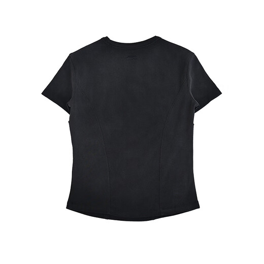 Li Ning (LI-NING) China Li Ning breathable and versatile round neck T-shirt simple trendy short-sleeved cultural shirt for teenagers and children AHSW418-3 AHSW418-3 165 L