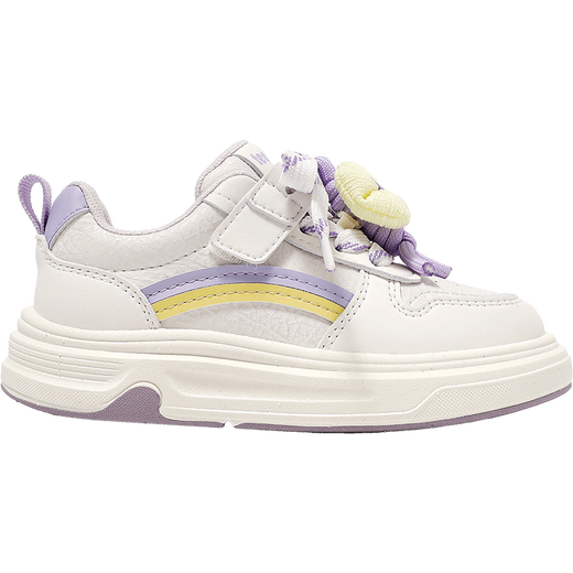 TEENMIX children's shoes spring and autumn new 2026 children's sports running shoes girls boys skateboard shoes middle and large children purple 26