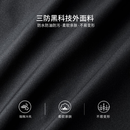 Shanshan three-proof fabric New Year's jacket men's spring and autumn business casual commuting stand collar comfortable men's clothing