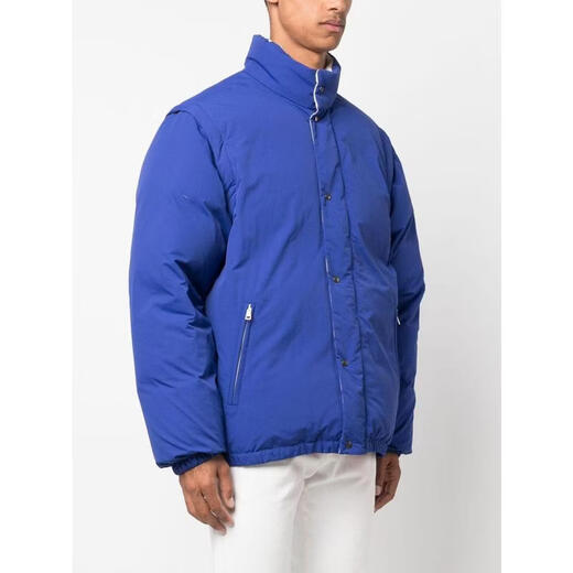 Gucci (GUCCI) men's jacket cold-proof and warm thickened winter outdoor down jacket casual blue one size | IT48