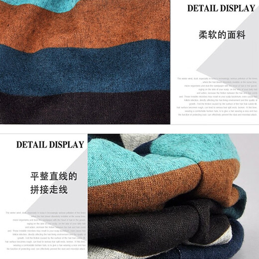 JEEP SPIRIT Jeep scarf for men and women in autumn and winter new riding windproof cervical spine neck sleeve dual-use outdoor warm and cold-proof scarf