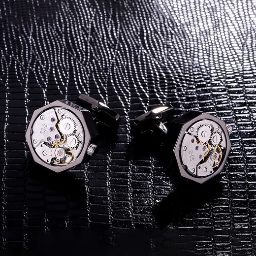 KFLK French shirt cufflinks for men, light luxury custom shirt buttons, mechanical cuff nails, cuff nails for men, cufflinks K163