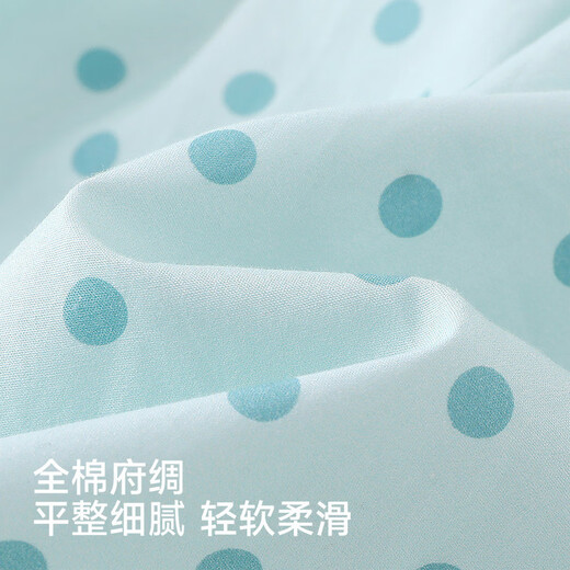 Ying's children's dress girls summer short-sleeved dress daily casual small skirt cute and comfortable square neck skirt Qingshui Yuzhu 90 cm