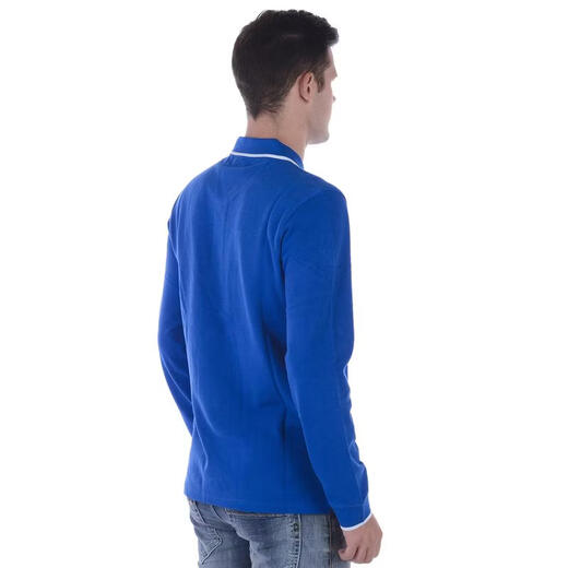 Kenzo (KENZO) men's POLO breathable sweat-absorbent long-sleeved daily commuting men's casual blue one size | S