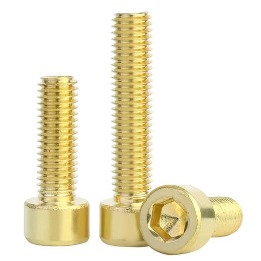 Sailoto copper hexagonal screw cylindrical head hexagonal bolt copper cup head extension screw M3M4M5M6M8M10M12 M21000 length 4mm