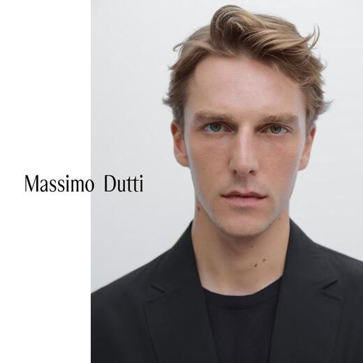 Massimo Dutti Spring and Summer New Product 2026 Men's Business Gentleman Workplace Style Suit Jacket 03564546 Navy Blue 50 (180/100A)