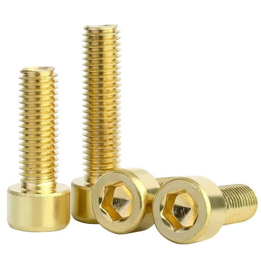 Sailoto copper hexagonal screw cylindrical head hexagonal bolt copper cup head extension screw M3M4M5M6M8M10M12 M21000 length 4mm