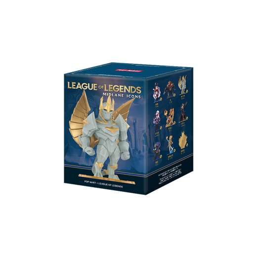 League of Legends Bubble Mart co-branded mid-lane duel series figurines blind box trendy ornaments LOL game peripheral New Year gifts end box (including 8 single boxes) mid-lane duel series