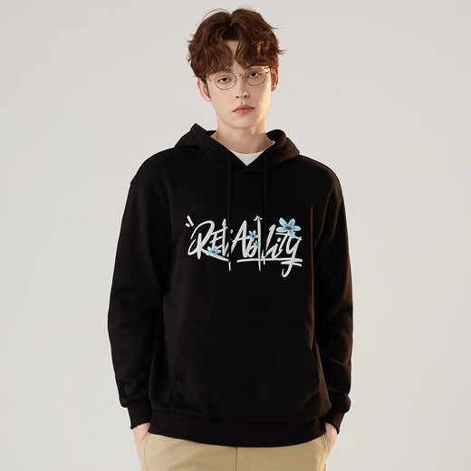 TonLion couple's hooded sweatshirt for men and women 2026 spring new trendy handsome tops with letters trendy brand